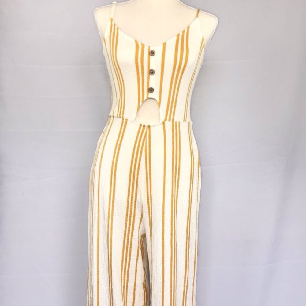 Yellow jumpsuit